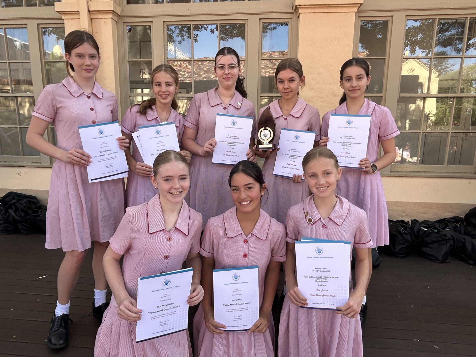 National Future Problem Solvers Year8 Teams