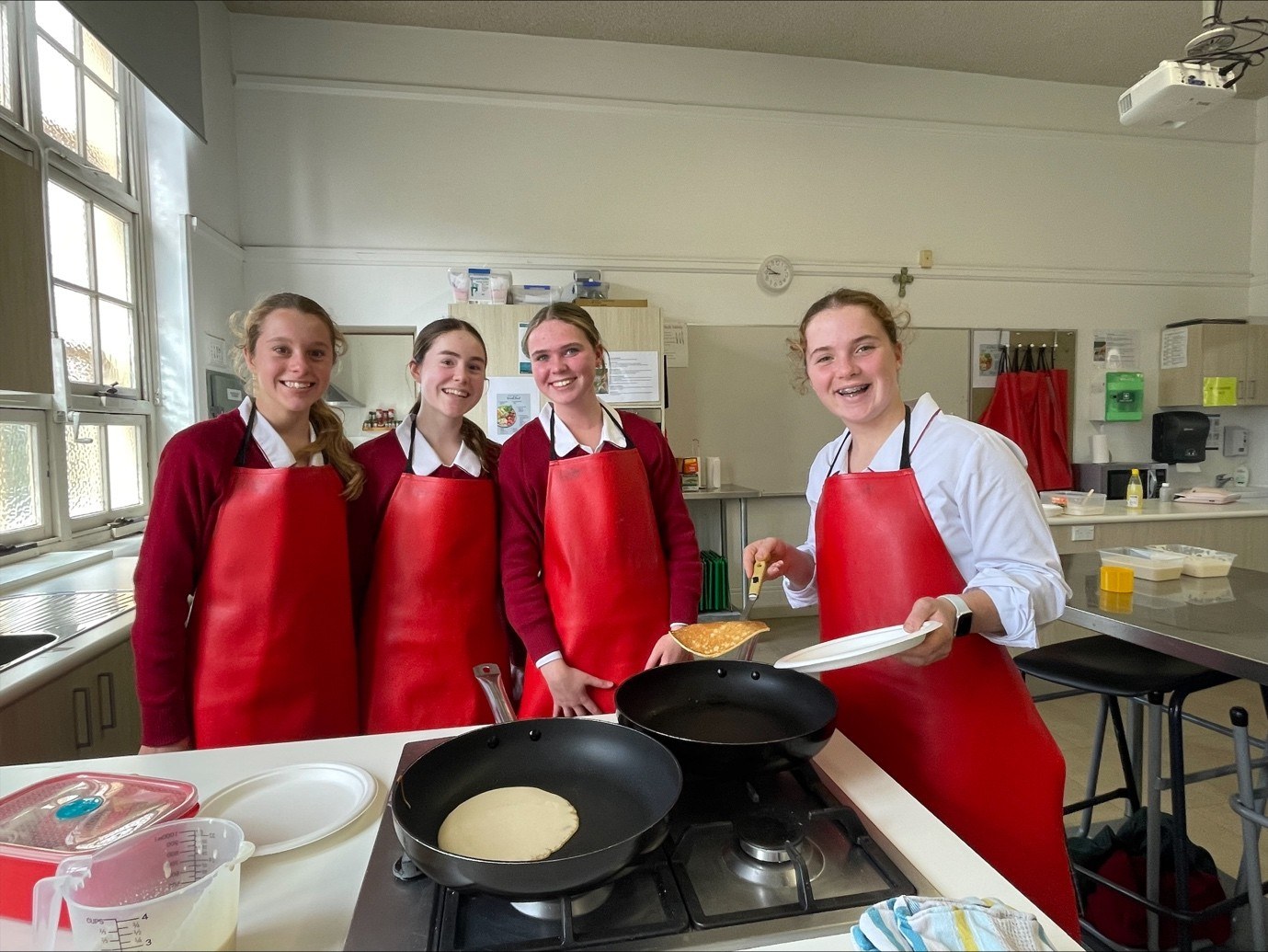 Year 8 crepes